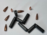 Set of components 7.62x39 steel case + 124 Gr FMJ bullet