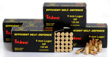 TULA 1000 RNDS 9 MM HP LUGER 135 GR BJB BRASS CASE HOLLOW POINT